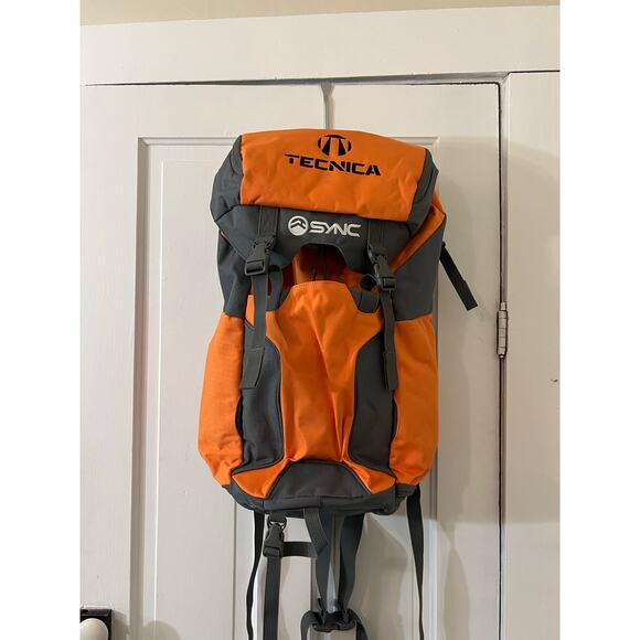 NWT Tecnica Sync 43L adult ski snowboard touring backcountry backpack orange main image 5